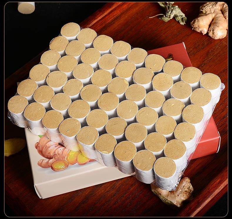 妙艾堂姜艾柱 艾條生姜陳年54粒加姜金艾柱 南陽廠家批發艾灸產品